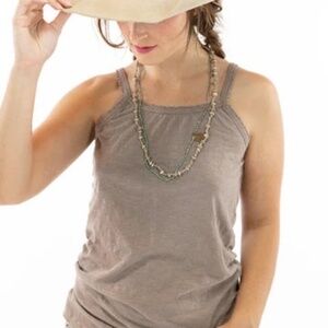 Magnolia Pearl Cotton Jersey Astrid Tank in Clay *NEW